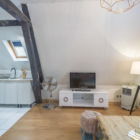 Quartier Cathedrale Centre, Wifi Et Parking - Zen Appart Troyes Kamer foto