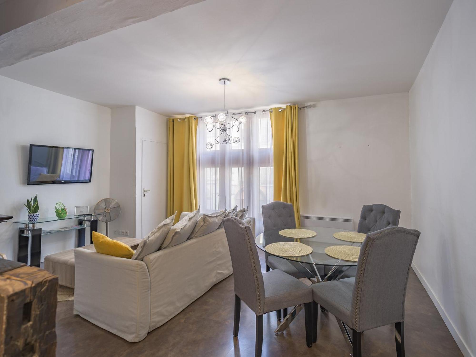 Quartier Cathedrale Centre, Wifi Et Parking - Zen Appart Troyes Kamer foto
