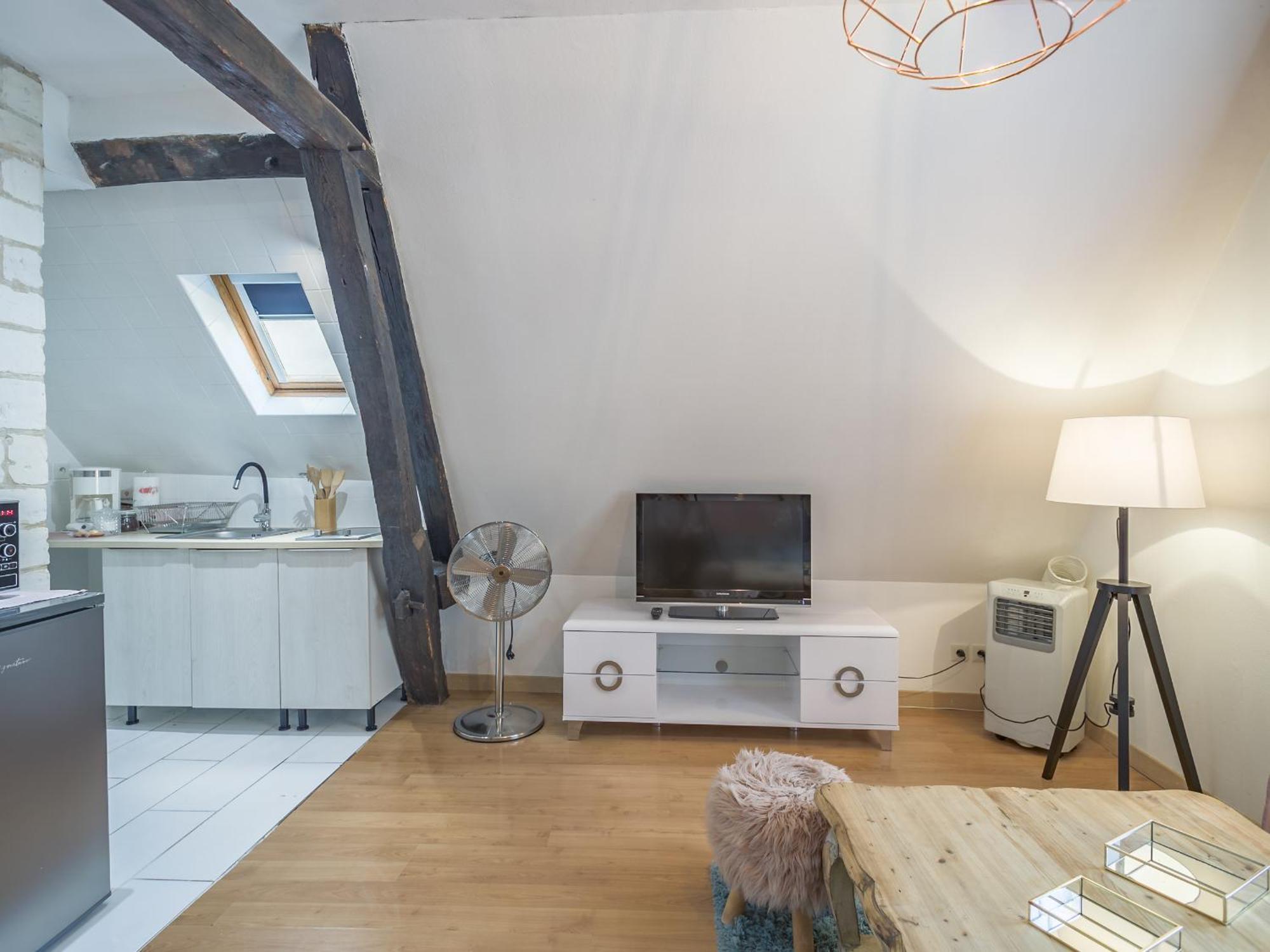 Quartier Cathedrale Centre, Wifi Et Parking - Zen Appart Troyes Kamer foto